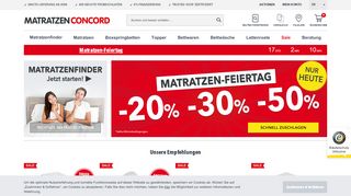 
                            6. Matratzen Discount » Günstig Matratzen online kaufen