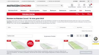 
                            4. Matratzen online kaufen beim Spezialisten Matratzen Concord