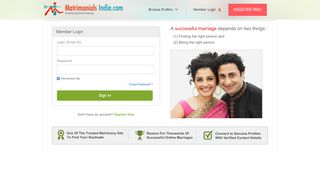 
                            9. Matrimonials India - Member Login,Brides and …