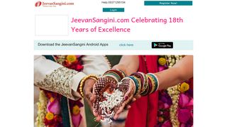 
                            1. Matrimony Online Offline services ... - Jeevansangini.com