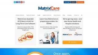 
                            2. MatrixCare: Certified Long-Term Care EHR Software Solution