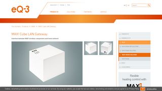 
                            2. MAX! Cube LAN Gateway - eQ-3