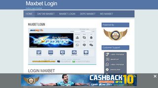 
                            5. MAXBET LOGIN | AGEN MAXBET