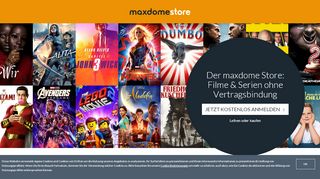 
                            8. maxdome Store - Die neuesten Blockbuster im …