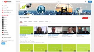 
                            6. Maximizer CRM - YouTube