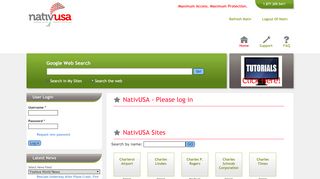 
                            8. Maximum Access. Maximum Protection. - NativUSA Portal