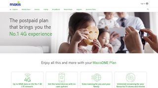 
                            3. MaxisONE Plan - maxis.com.my