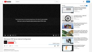 
                            7. Maxsecure P2P Server Internet Configuration - YouTube