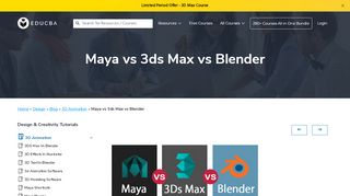 
                            7. Maya vs 3Ds Max vs Blender | Which 3D Software is better?