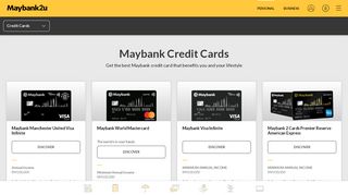 
                            1. Maybank Malaysia - Credit Cards - maybank2u.com.my