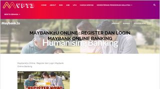 
                            7. Maybank2u Online, Login Maybank2u Dengan Mudah