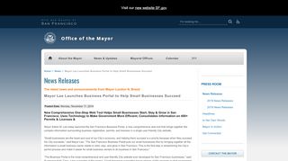 
                            7. Mayor Lee Launches Business Portal to Help Small Businesses ...