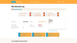 
                            6. Mb.allsouth.org: Logout - easycounter.com