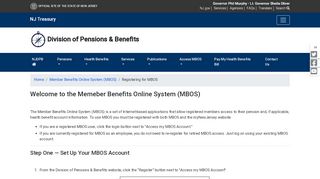 
                            6. MBOS Introduction | NJ Division of Pensions & …