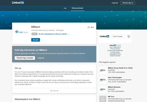 
                            6. MBtech | LinkedIn