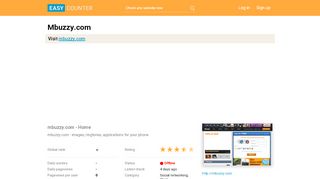 
                            7. Mbuzzy.com: mbuzzy.com - Home - Easy Counter