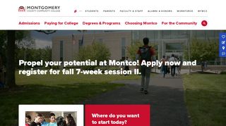 
                            7. mc3.edu - Montgomery County Community College