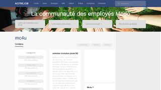 
                            6. mc4u | La communauté des employés Mcdo | NotreJob