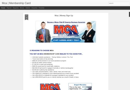 
                            9. Mca | Money Sign Up | Mca | Membership Card