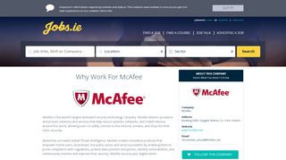 
                            6. McAfee Careers, McAfee Jobs in Ireland jobs.ie