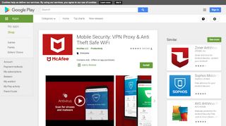 
                            8. McAfee Mobile Security - Android Apps on Google Play