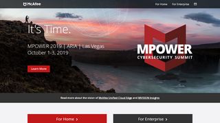 
                            8. McAfee - Security Solutions for Cloud, Endpoint and Antivirus