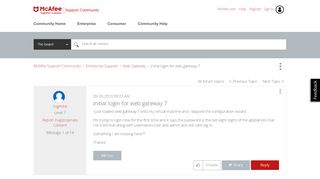 
                            2. McAfee Support Community - initial login for web gateway 7 ...