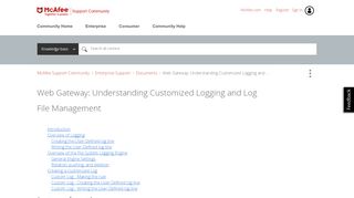 
                            3. McAfee Support Community - Web Gateway: Understanding ...