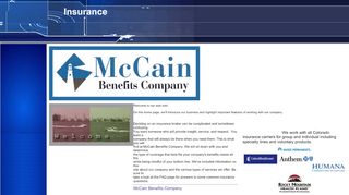 
                            7. Mccain Benefits Company - Insurance