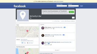 
                            3. McCarthy's Bar - San Francisco, California - Bar | Facebook