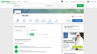 
                            5. McColl's Employee Benefits and Perks | Glassdoor.co.uk