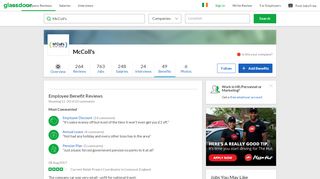 
                            8. McColl's Employee Benefits and Perks | Glassdoor.ie