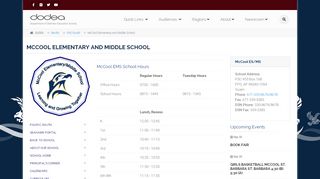 
                            1. McCool EMSMcCool Elementary and Middle School - DoDEA