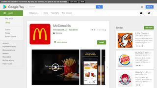 
                            10. McDonald's - Apps on Google Play