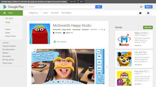 
                            2. McDonald’s Happy Studio - Apps on Google Play