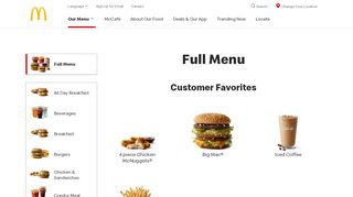 
                            4. McDonald's Menu: Our Full McDonald's Food Menu ...