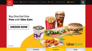 
                            5. McDonald's | Welcome to McDonald's