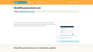 
                            8. Mcduffie Powerschool (Mcduffie.powerschool.com) - Student ...