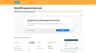 
                            1. Mcduffie.powerschool.com: Student and Parent Sign In