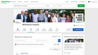 
                            4. McKinsey & Company Jobs | Glassdoor