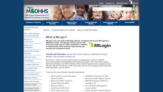 
                            4. MDHHS - MILogin - State of Michigan