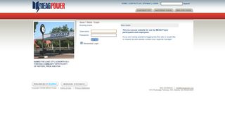 
                            2. MEAG Power Participant Portal > Home > Login