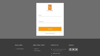 
                            8. Meal Ticket - Login to Mealticket