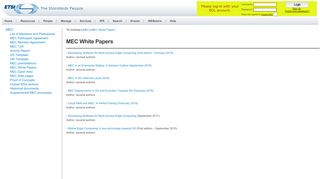 
                            6. MEC White Papers - ETSI Portal