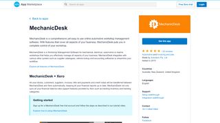 
                            5. MechanicDesk | Xero App Marketplace NZ