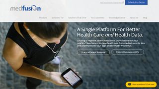 
                            8. Medfusion: Patient Experience Portal, Scheduling, Payment Solutions