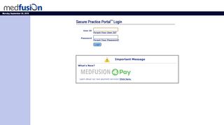 
                            5. Medfusion Secure Practice Portal