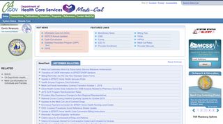 
                            9. Medi-Cal: Provider Home Page