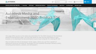 
                            8. Media and Entertainment SDK Docs 2020 - autodesk.com