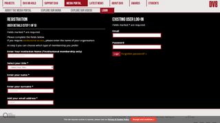 
                            6. media portal login - DV8 Physical Theatre